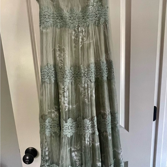 BHLD sage green sundress.  Never worn - stunning - Picture 2 of 4